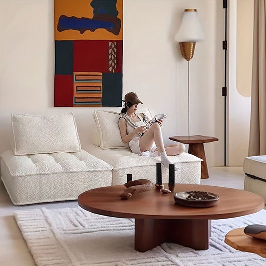 Minimalist Foam Lounge Chair – Italian Style Comfort